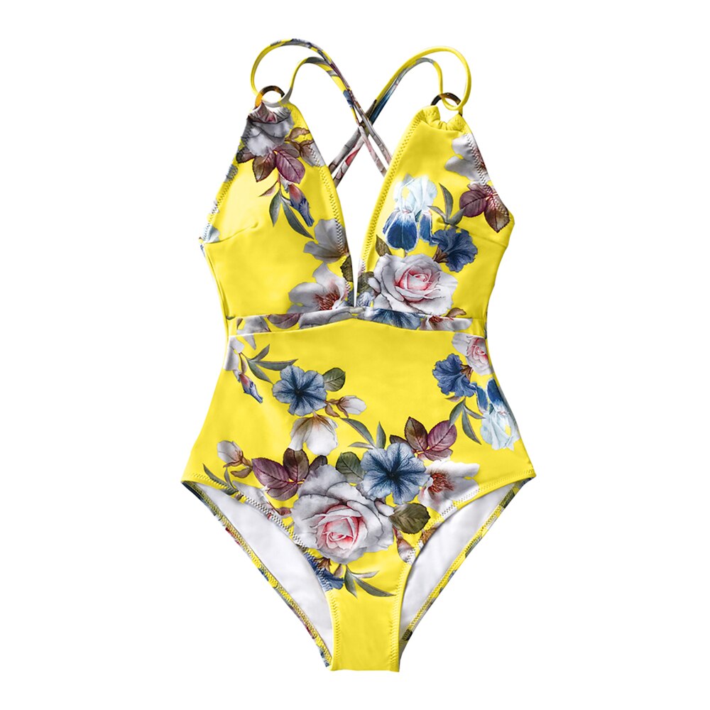 Traje de baño floral