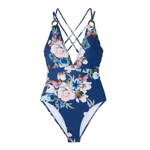 Traje de baño floral