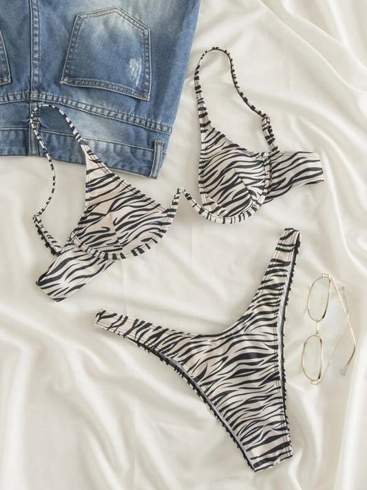 Biquíni Zebra