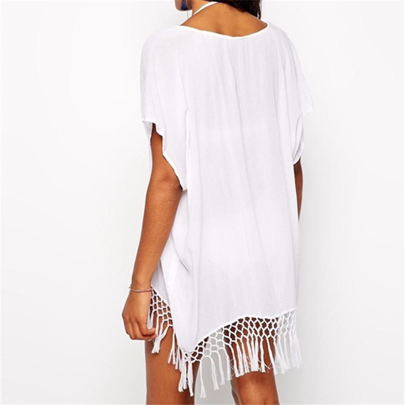 Túnica Chiffon com Franjas