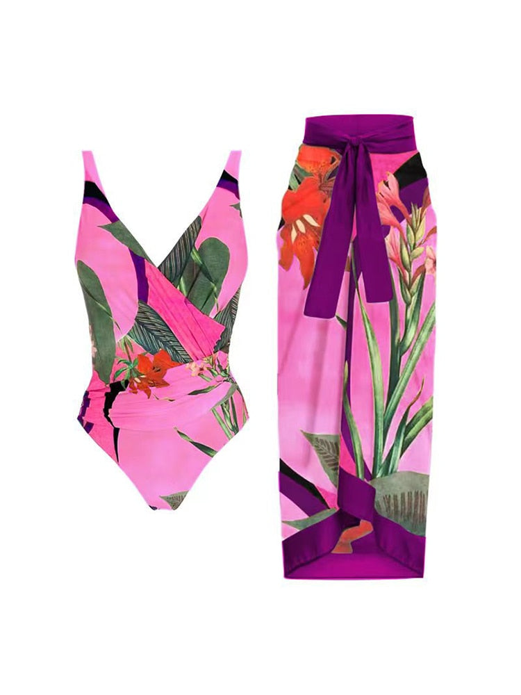 Conjunto de playa paraíso tropical