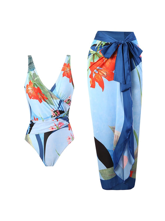 Conjunto de playa paraíso tropical