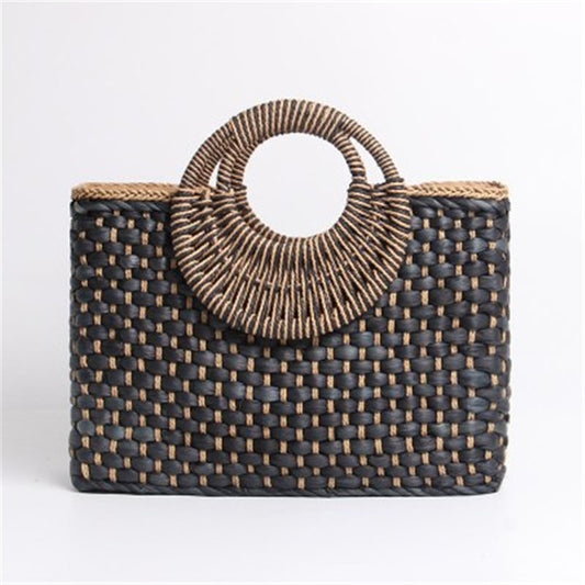 Bolso de paja chic