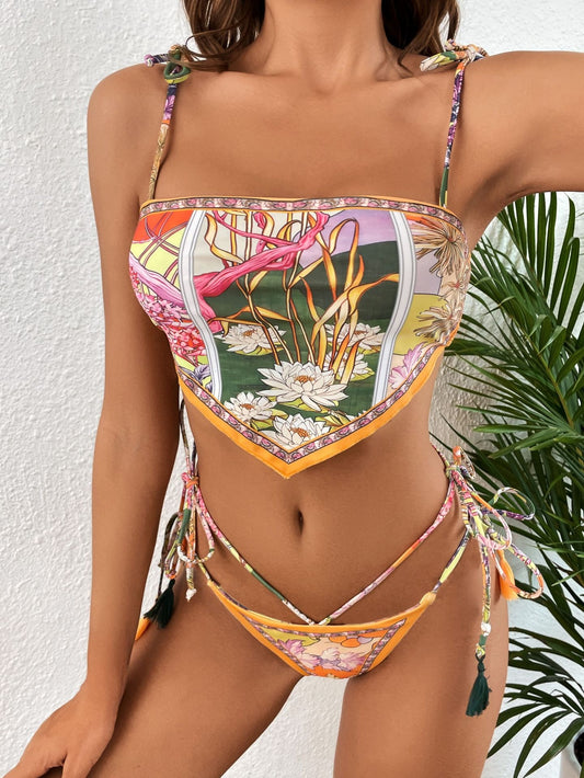 Biquíni Estampado Floral