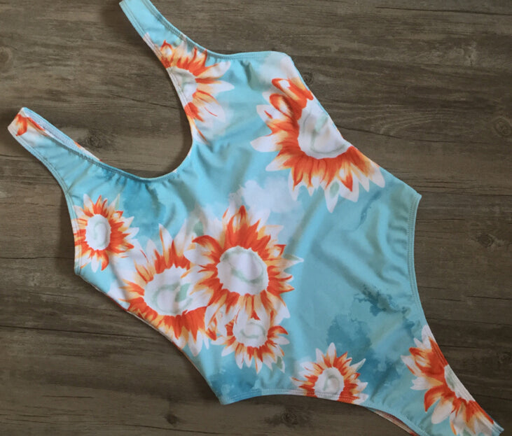 Conjunto de girasoles