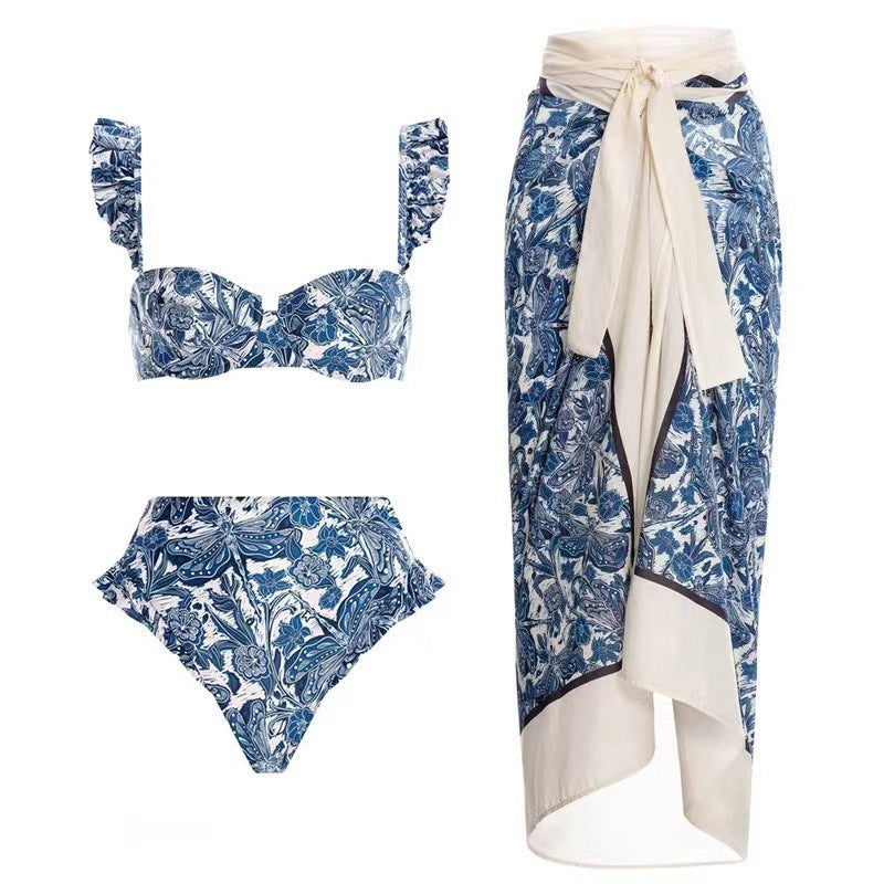 Conjunto Biquíni + Saia Elisette