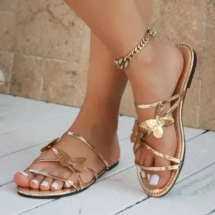 Sandalias de mariposa
